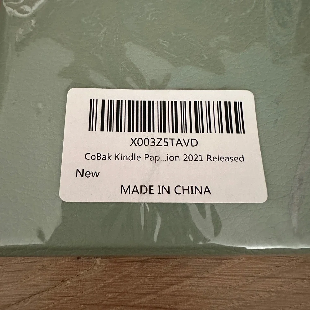 CoBak Kindle Paperwhite 2021 Green Case